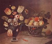 William Buelow Gould Flowers and Fruit Germany oil painting artist
